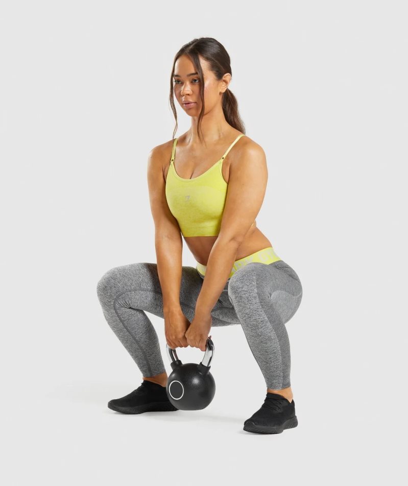 Women's Gymshark Flex Low Rise Leggings Grey | NZ 0OBUDW